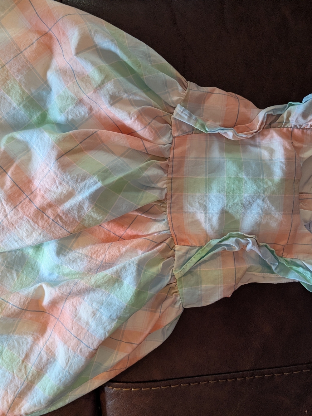 Carter's Pastel Plaid Multicolor Dress